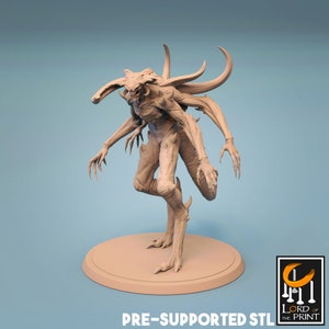 Tormentor Infernum Demon v8 Premium Dnd Mini Miniature Figure Figurine 28mm 32mm to 100mm Resin 3D Printed 44269