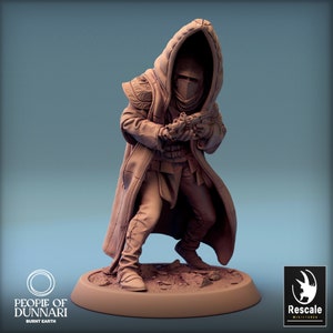 Assassin Rogue Desert People v15 Premium dnd Miniature Mini Figure Figurine | 28mm 32mm up to 100mm | 44650