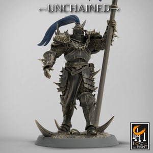 Ritter Eidbrecher Paladin Kleriker v11 Premium und Miniature Mini Krieger | Harz 3D Gedruckt | 28mm 32mm 100mm | 43238