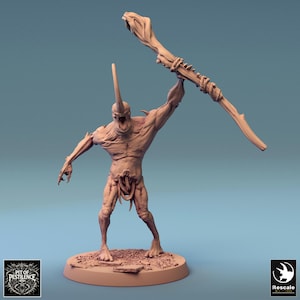 Demon Undead Putrid Servant v19 Premium dnd Miniature Figure Figurine | Resin 3D Printed | 28mm 32mm up to 100mm | 44803