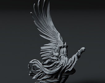 Angel of Death DnD Miniatures compatible with 28mm 32mm fantasy minis | 20166