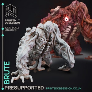 Brute Monster | Premium 3D Printed Miniatures 28mm 32mm to 100mm |     dnd  21444