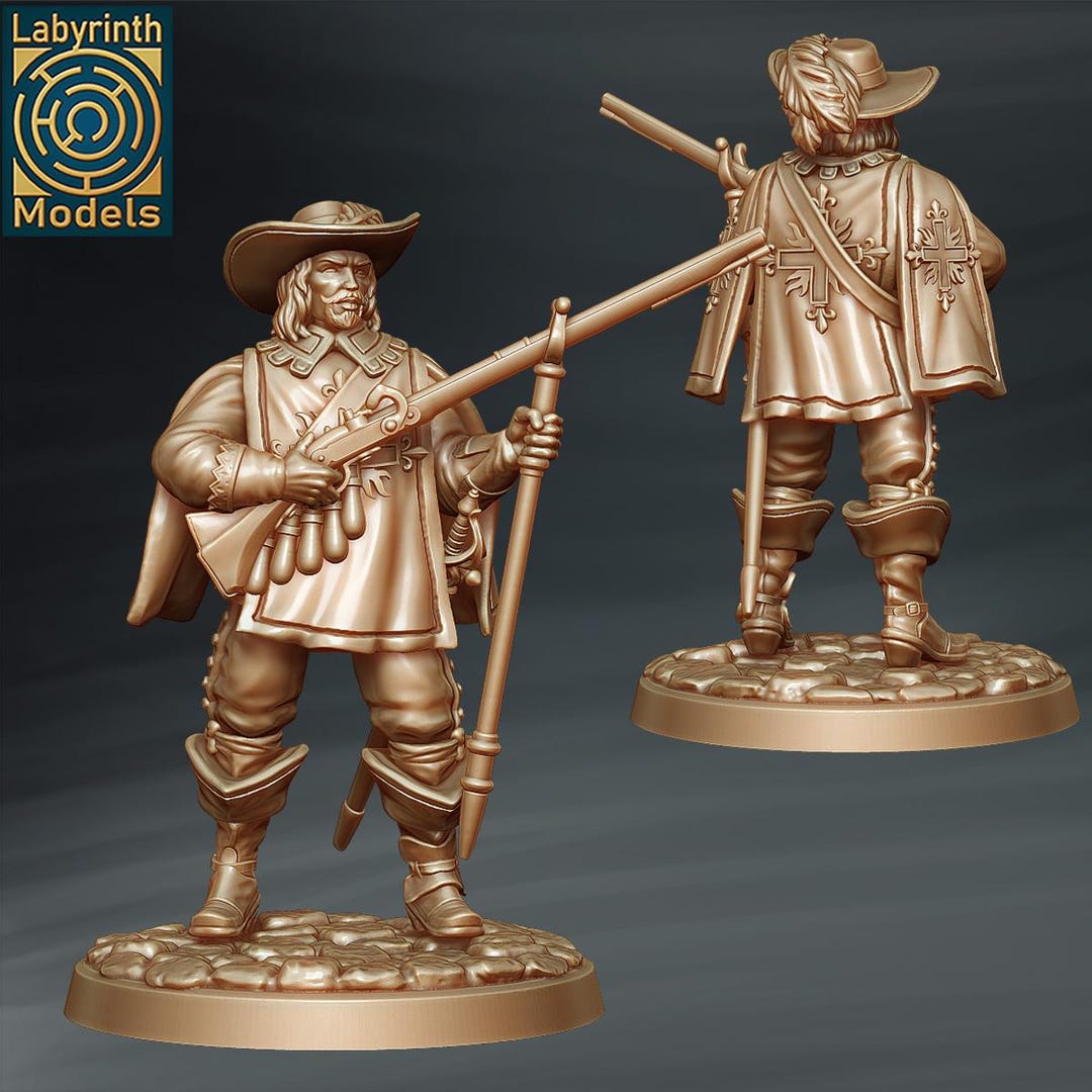 Noble Man Ranger Noble Paladin Knight Cleric Ranger V5 Dnd Miniature Mini Warrior ...