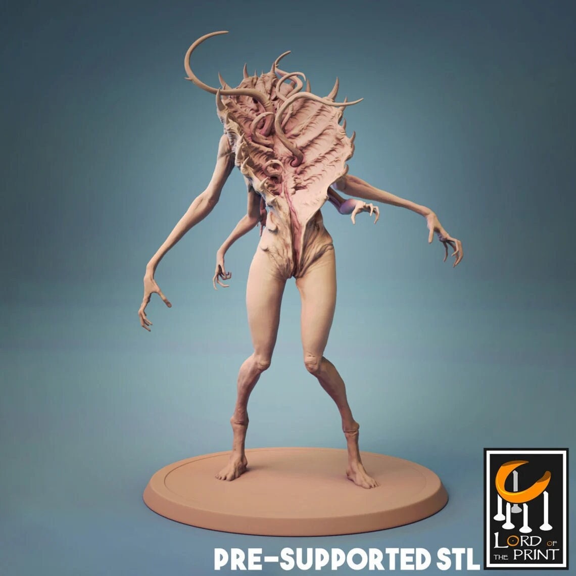 Zombie Vaginator Dnd Miniatures Compatible With 28mm 32mm Fantasy Minis |  30617