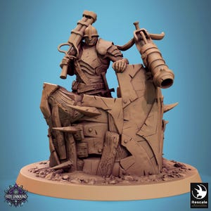 Paladin Knight Cleric Crusade Ranger v4 Premium dnd Miniature Mini  Warrior | Resin 3D Printed| 28mm 32mm 100mm| 46450