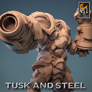 Iron Golem v1 Premium dnd Miniature Mini | Clay Giant | Resin 3D Printed | 43859