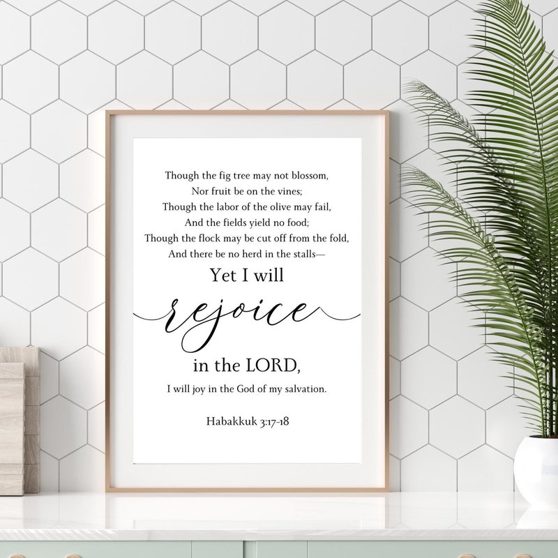 Habakkuk 5:9 7 Esv - Etsy Canada