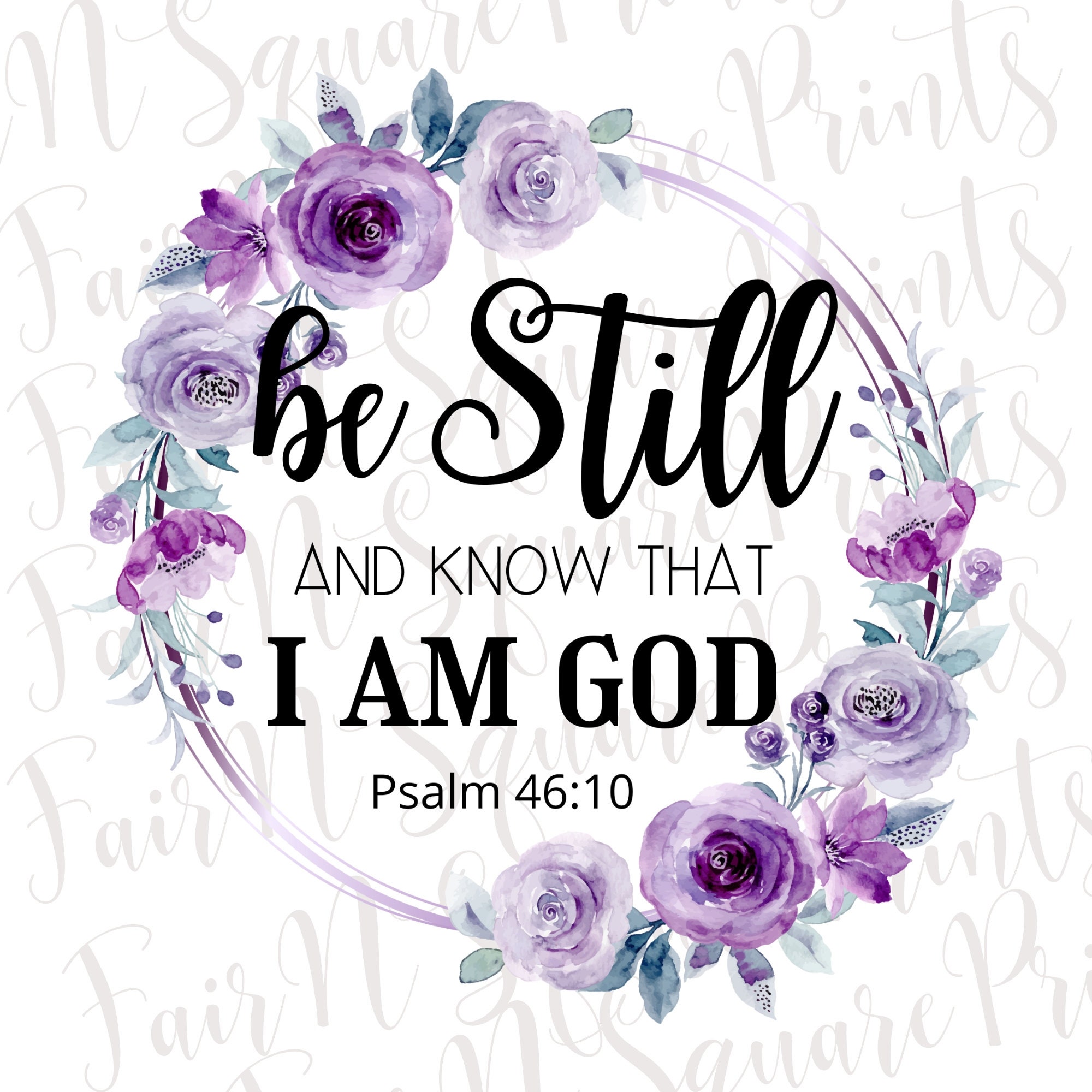 Be still and know that i am god wallpaper