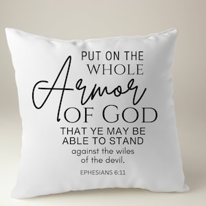 Armor of God, Ephesians 6:11 PNG File - Christian Sublimation (Digital Download) image 2