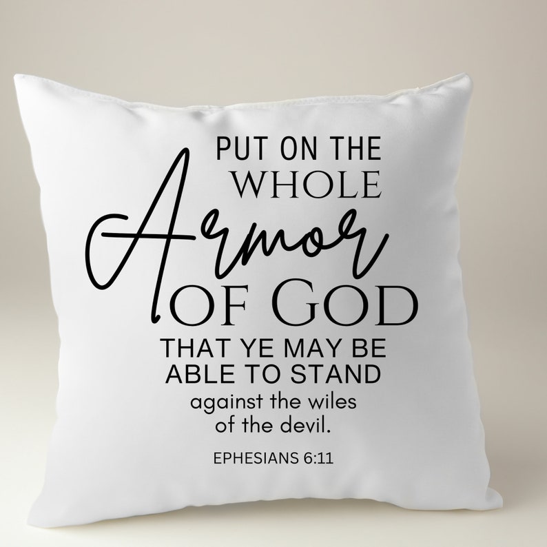 Armor of God, Ephesians 6:11 PNG File - Christian Sublimation (Digital Download) image 2