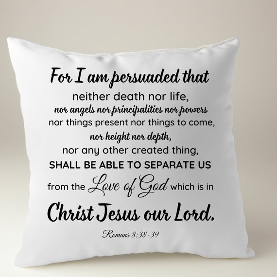 Romans 8:38-39 Png File for Sublimation/motivational Verse Png