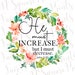 He Must Increase but I Must Decrease John 3:30 Png File for - Etsy