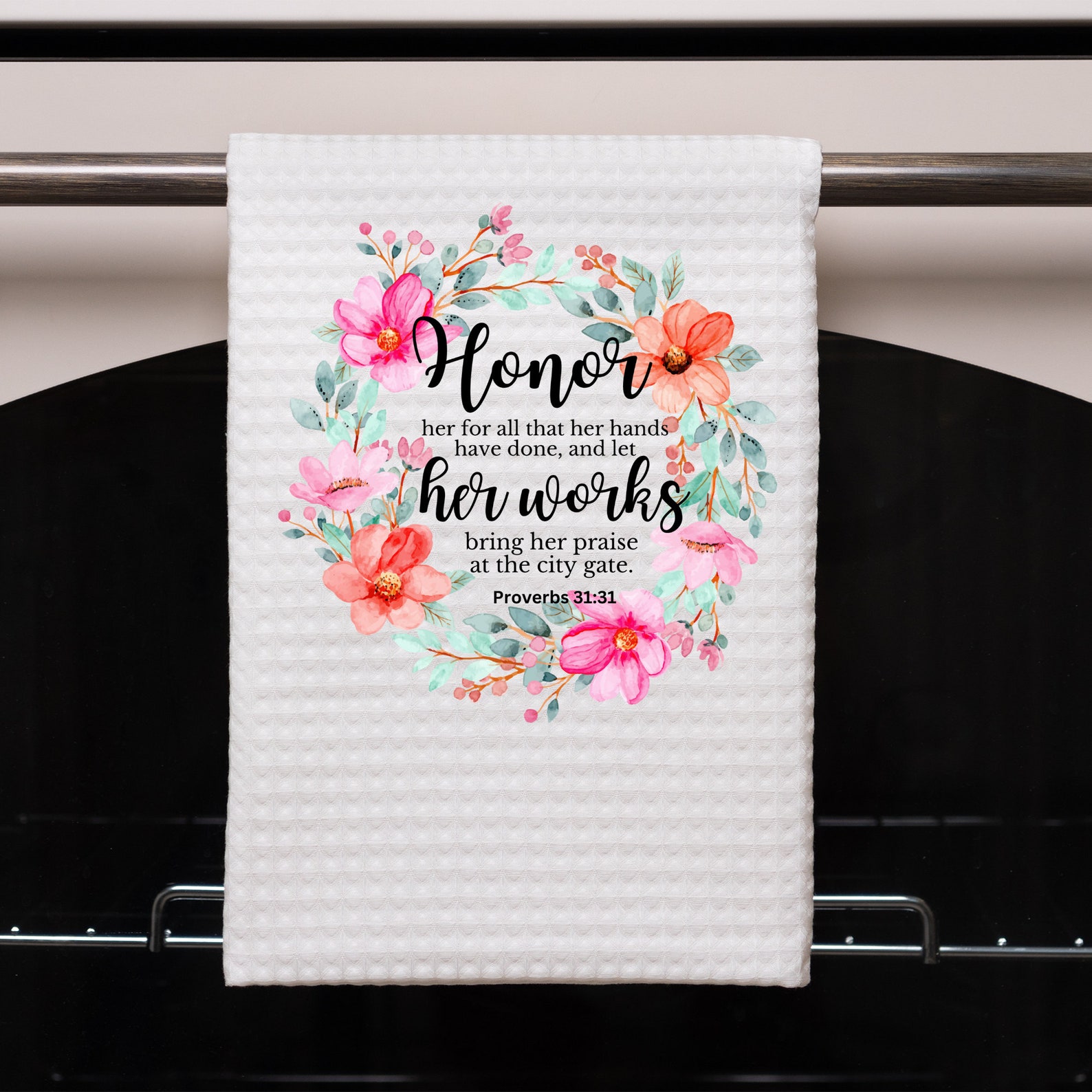 Proverbs 31:31 Floral Png File for Sublimation/mother's Day Scripture ...