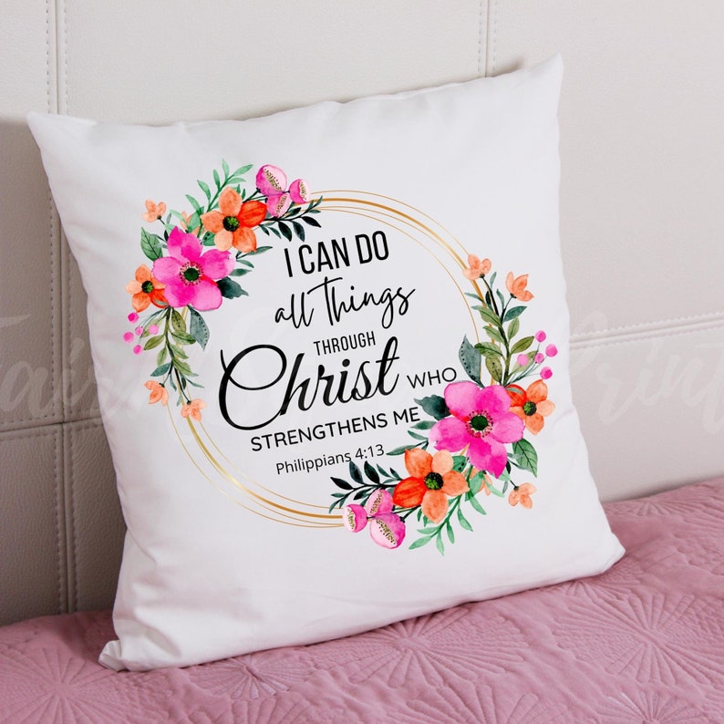I Can Do All Things Through Christ Philippians 4:13 Png File - Etsy