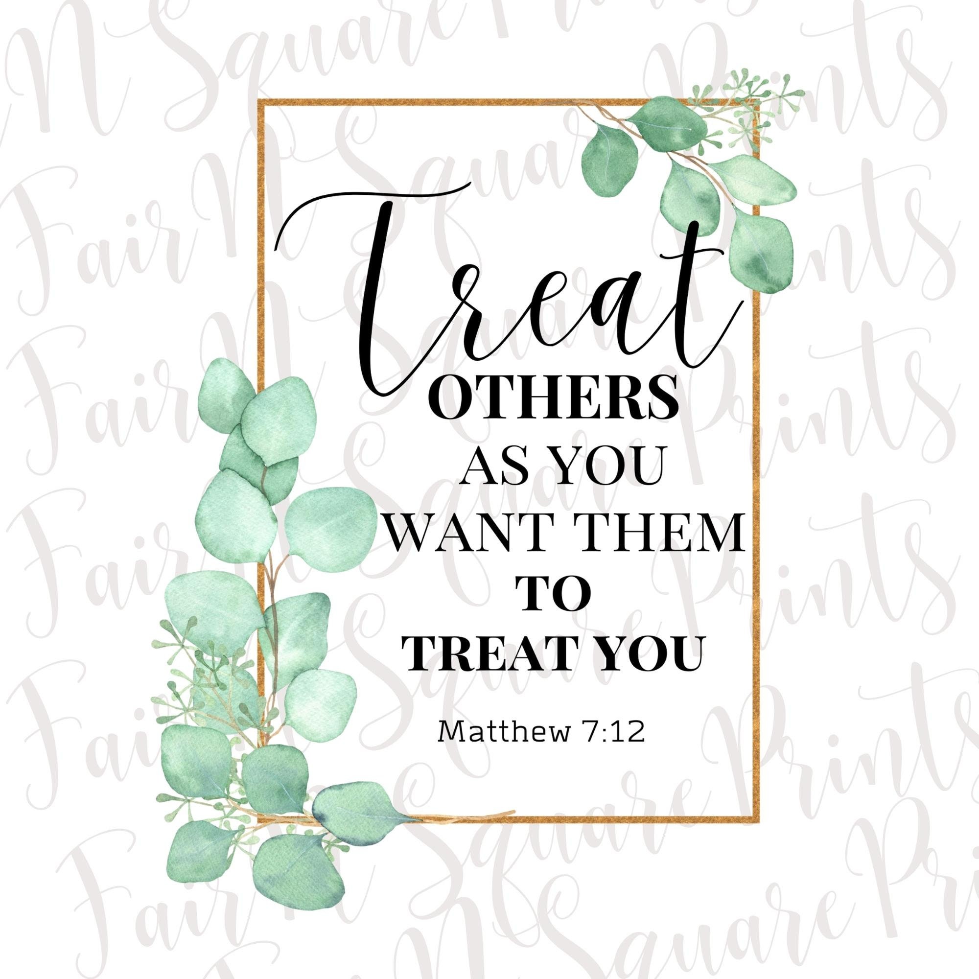 Matthew 7 12