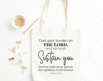 Give Your Burdens to the Lord Tote Bag Give Your Burdens to the Lord Tote Bag