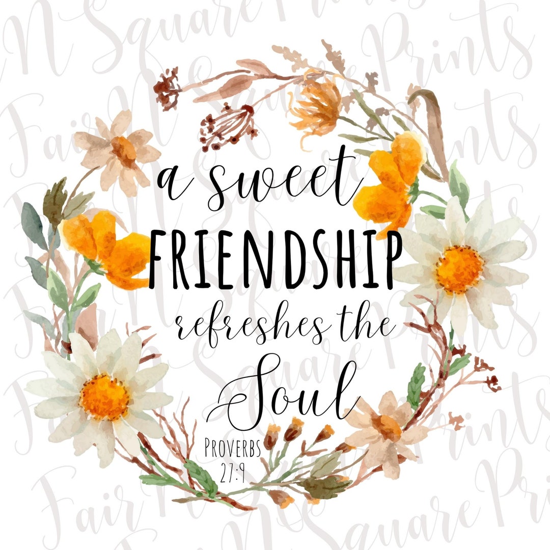 A Sweet Friendship Png File for Sublimation/friendship - Etsy