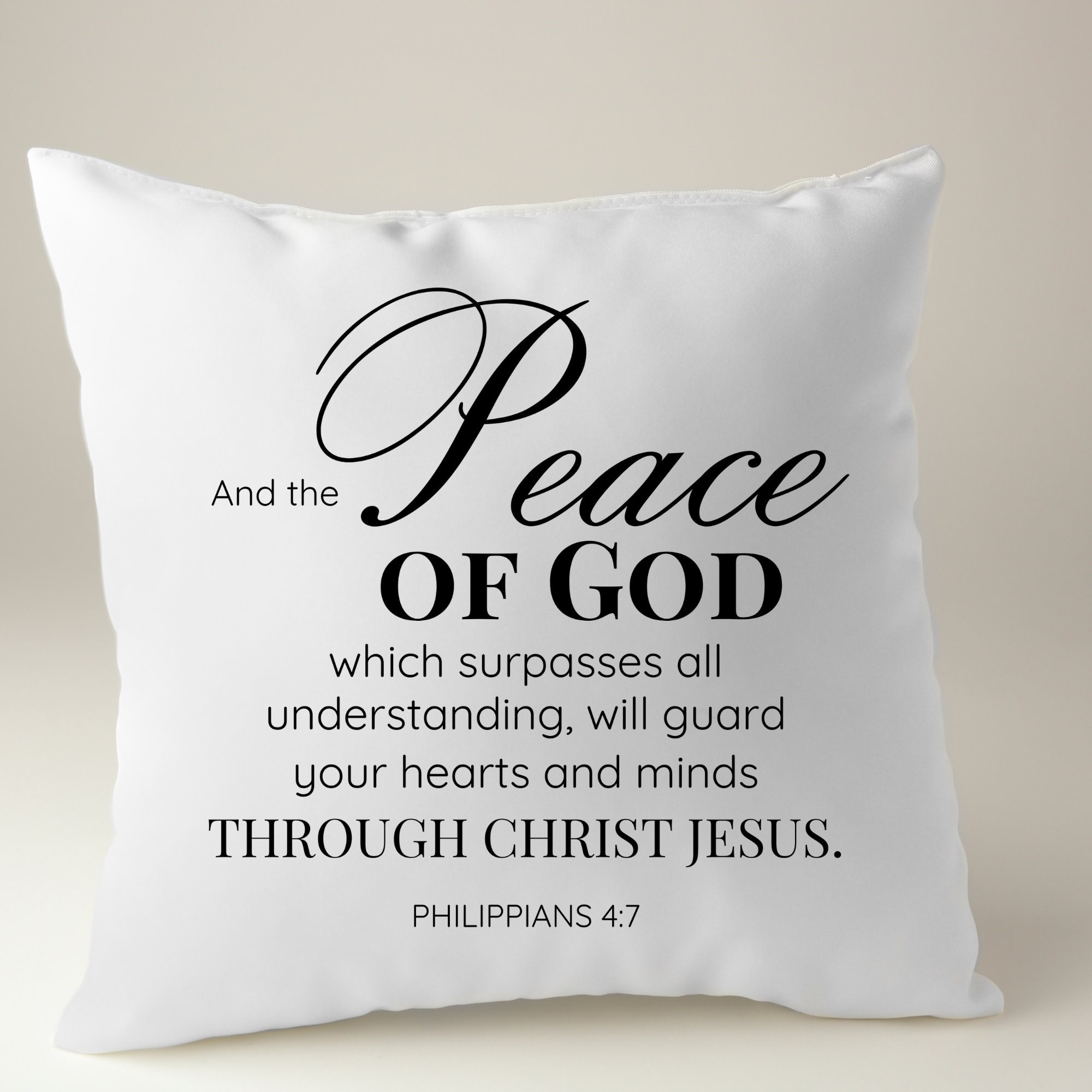 Philippians 4:7 Png File for Sublimation/and the Peace of God