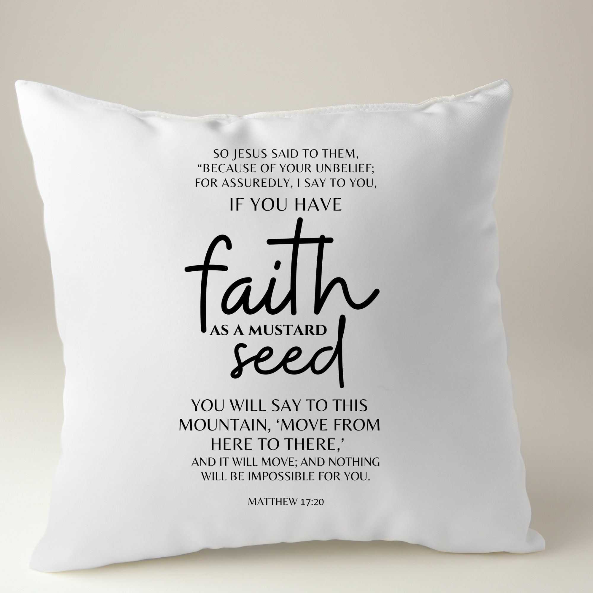 Matthew 17:20 Png File for Sublimation/faith as a Mustard Seed Png File ...