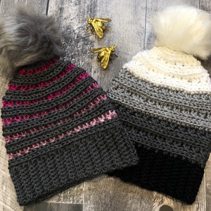 HDC with a Twist Toque PDF crochet pattern