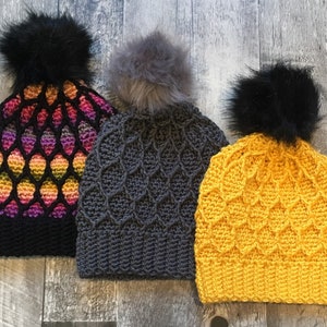 The Bee in Your Bonnet Crochet Toque Pattern