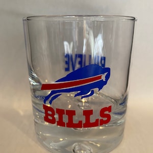 Buffalo Bills Rocks/Bourbon Glass