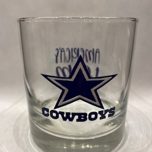 Dallas Cowboys Rocks/Bourbon Glass