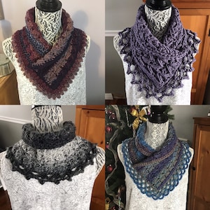 Chloe Neck warmer crochet pattern