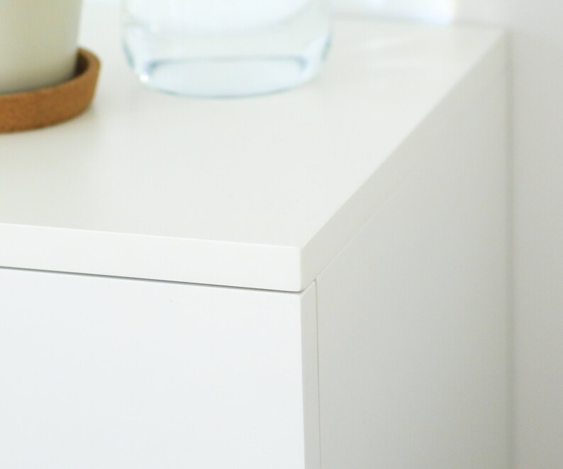 Floating Nightstand White Bedside Table Wall Floating Etsy