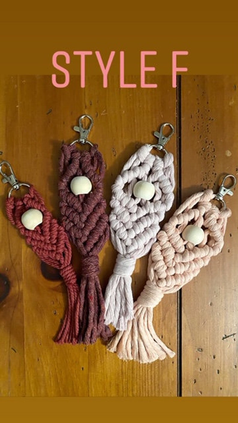 Macrame Key Chains