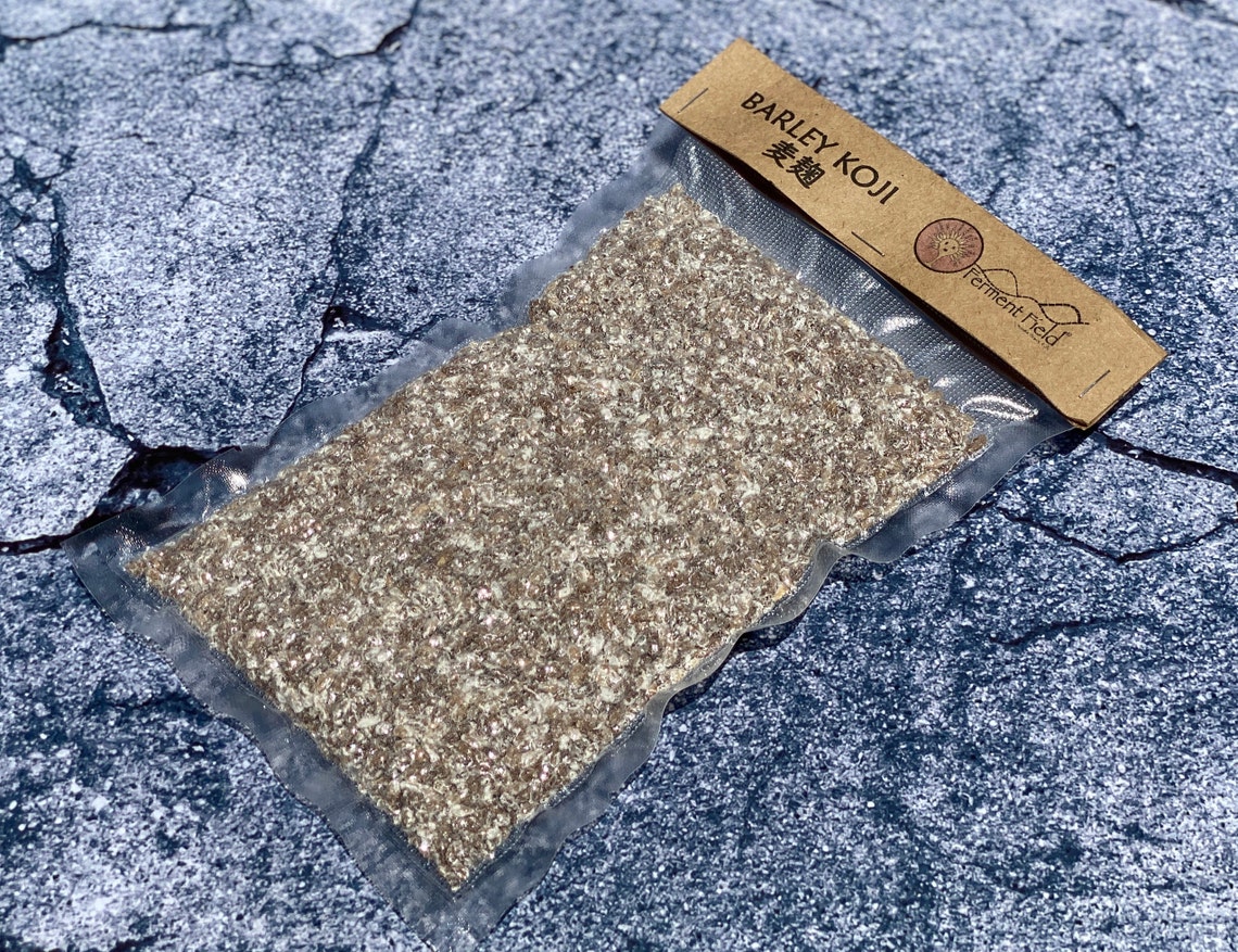 Dried or Fresh Organic BARLEY Koji Spores for Making Your Own Miso, Sake, Amazake, Soy Sauce