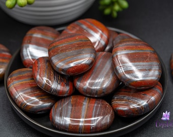 High Quality Tiger Iron Palm Stone