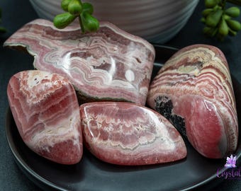 Rhodochrosite de haute qualité, forme libre — d'Argentine