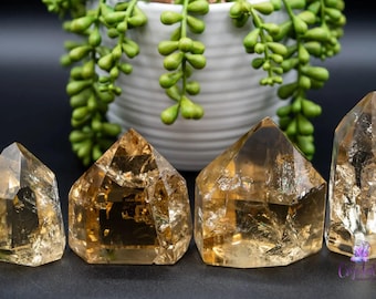 Tours de citrine au miel de haute qualité - Du Brésil