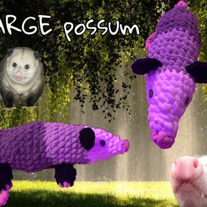 Großes Gehäkeltes Possum