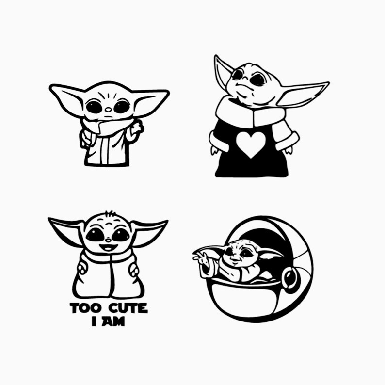 Free Free 255 Baby Yoda Jeep Svg SVG PNG EPS DXF File