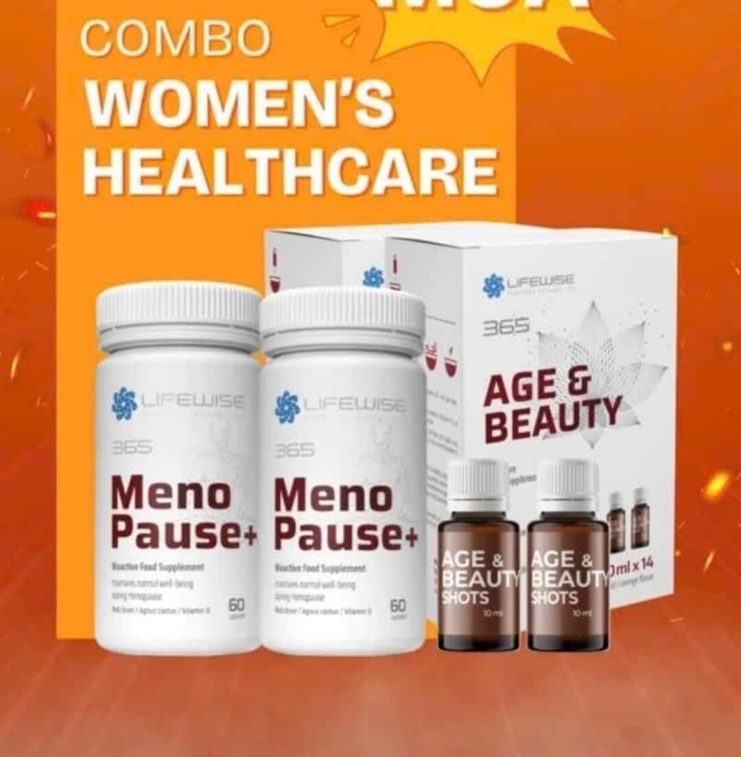 Combo Age Beauty Menopause Supplements For Skin Hair Nails Vitamins