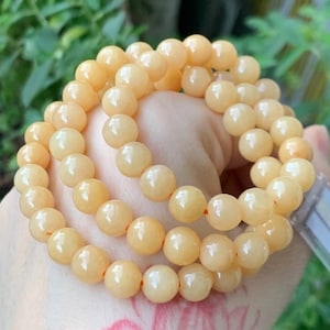 Natural Jadeite Jade bracelet/necklace, high quality, Jade  gemstone bracelet (Length: 50CM/20”) #984683