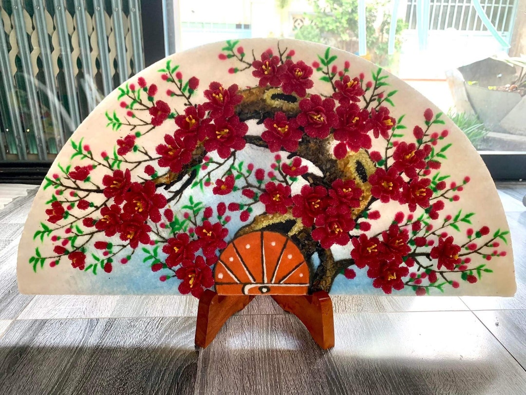 Stone Handmade Fan Symbolism in Feng Shui and Chinese Culture for Good