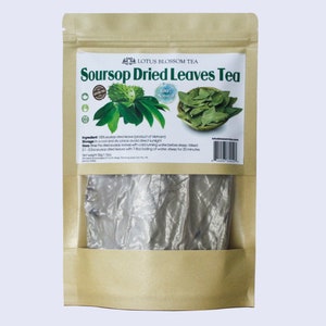 Soursop/graviola dried leaves tea-50gr 1.76oz image 1