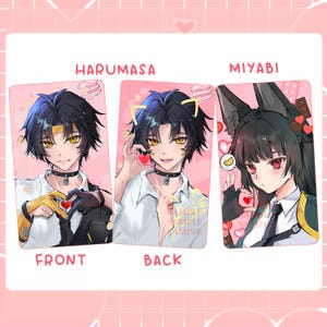 Harumasa & Miyabi Photocards | Zenless Zone Zero Section 6