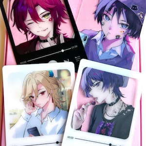 Genshin Boys PVC Photocards