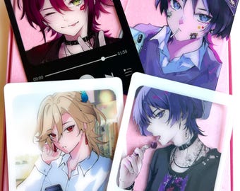 Genshin Boys PVC Photocards