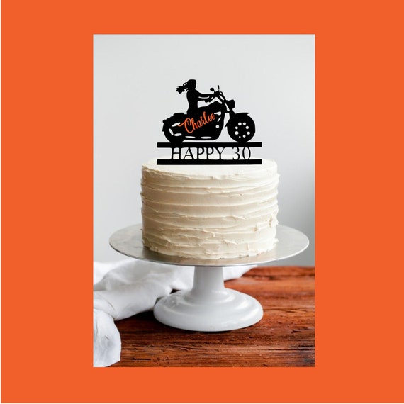 Topper De Gateau D Anniversaire De Lady Rider Etsy Topper De Gateau D Anniversaire De Lady Rider Etsy