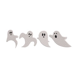 8 Sizes "Ghosts" Machine Embroidery Design 4 Individual Files