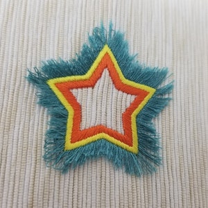 5 Sizes &quot;Star&quot; Machine Embroidery Design