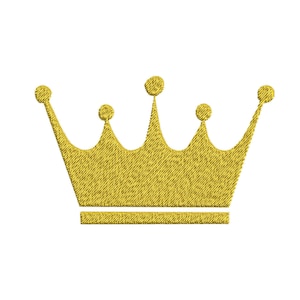 12 Sizes &quot;Crown III&quot; Machine Embroidery Design