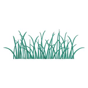 14 Sizes &quot;Grass&quot; Machine Embroidery Design