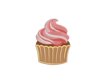 4 Sizes "Cupcake" Machine Embroidery Design