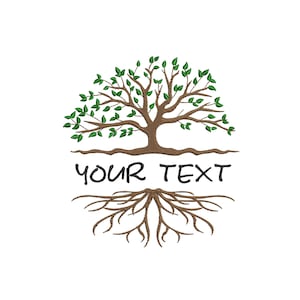 3 Sizes &quot;Tree Frame&quot; Machine Embroidery Design